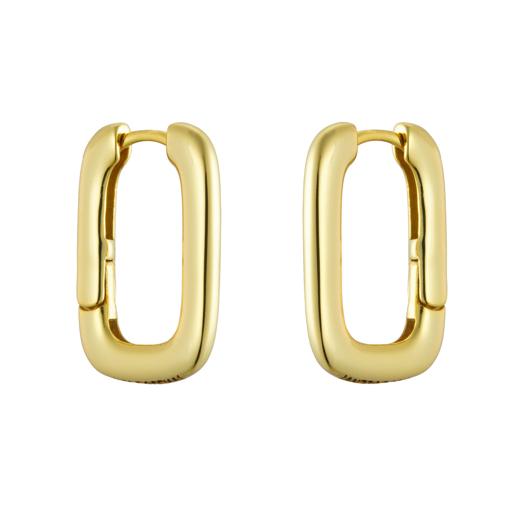 Classic Link U Hoop Earrings - Bolenvi Pandora Disney Chamilia Jewelry 