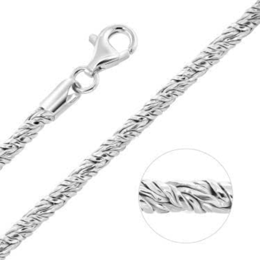 Twisted Necklace Chain - Bolenvi Pandora Disney Chamilia Cartier Tiffany Charm Bead Bracelet Jewelry 