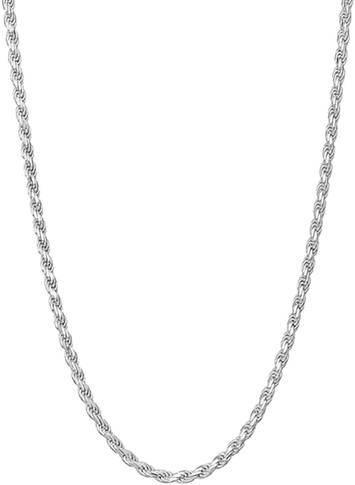 Rope Chain Necklace - Bolenvi Pandora Disney Chamilia Cartier Tiffany Charm Bead Bracelet Jewelry 