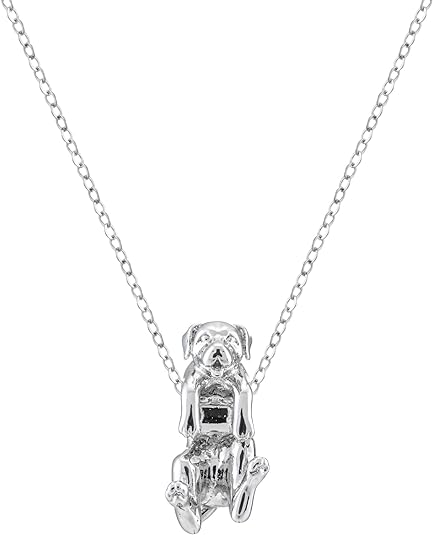 Rottweiler Dog Necklace - Bolenvi Pandora Disney Chamilia Cartier Tiffany Charm Bead Bracelet Jewelry 