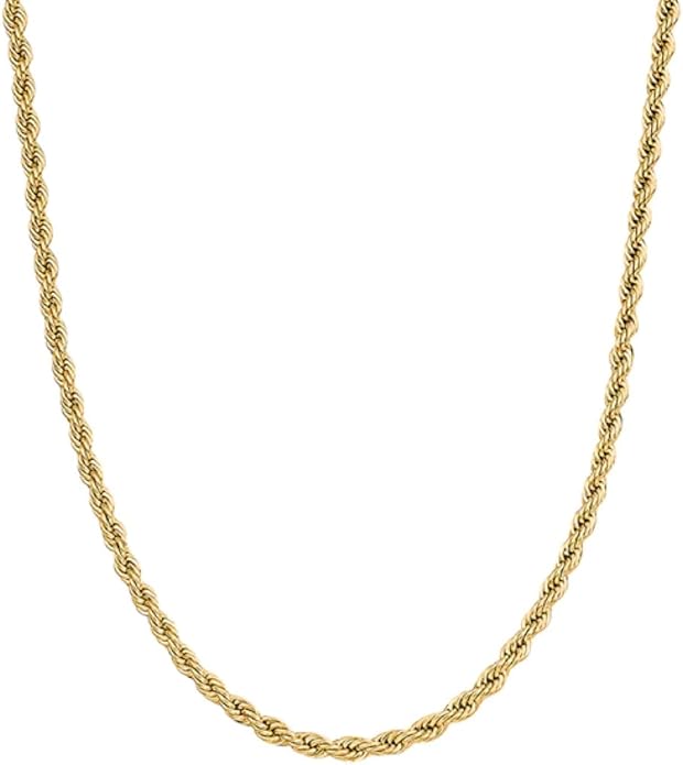 Rope Chain Necklace - Bolenvi Pandora Disney Chamilia Cartier Tiffany Charm Bead Bracelet Jewelry 