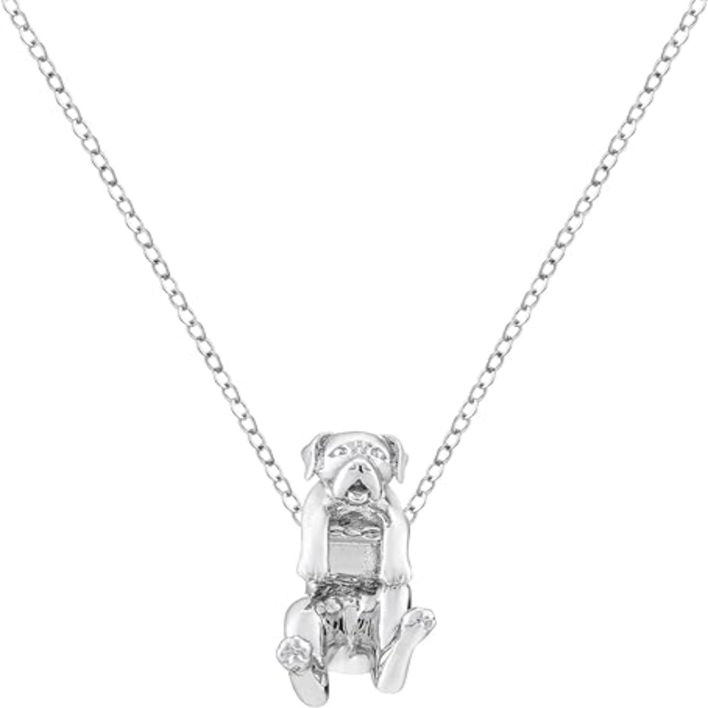 Boxer Mastiff Dog Necklace - Bolenvi Pandora Disney Chamilia Cartier Tiffany Charm Bead Bracelet Jewelry 