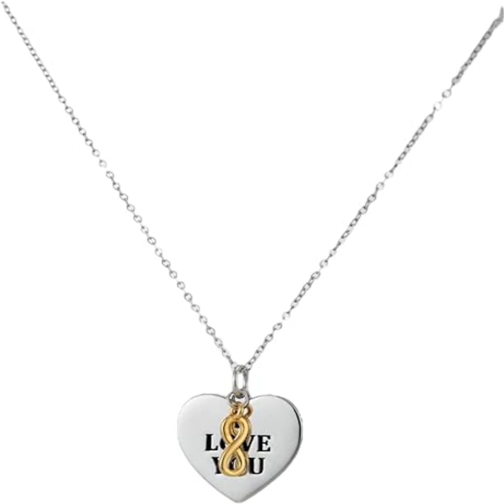 I Love You, Happy Anniversary Necklace - Bolenvi Pandora Disney Chamilia Cartier Tiffany Charm Bead Bracelet Jewelry 