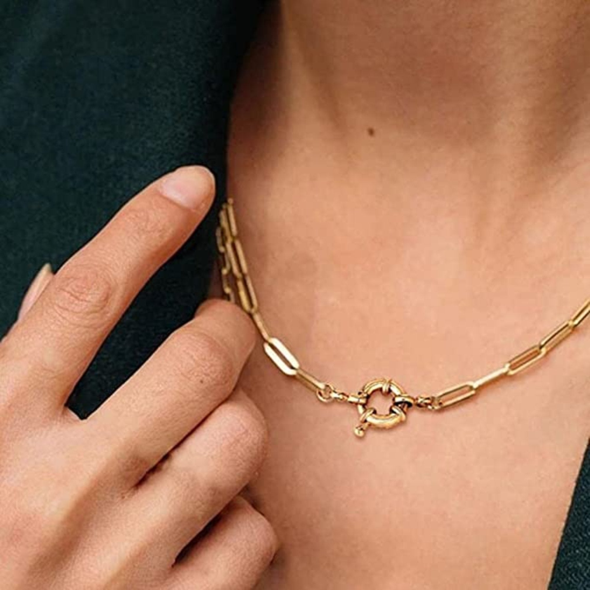 Heart Paperclip Necklace – J&CO Jewellery