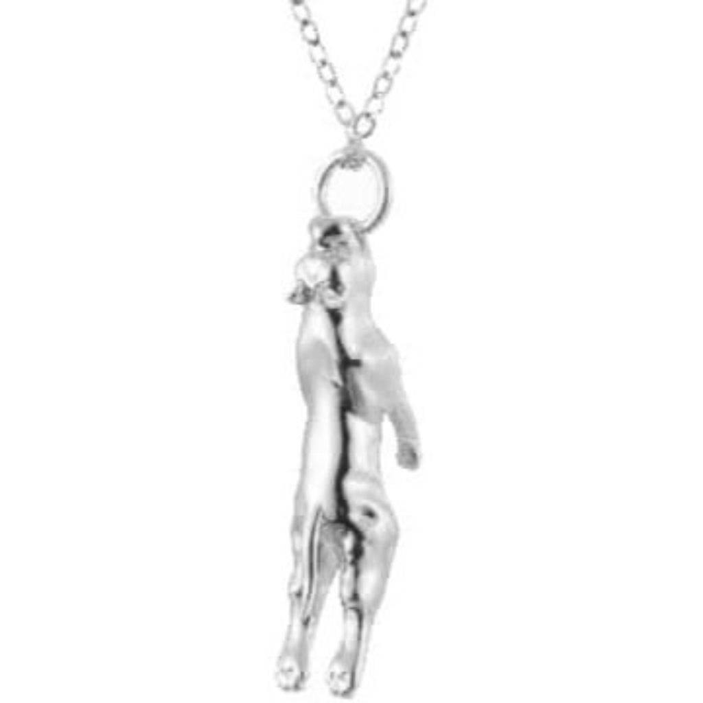 Hanging Pitbull Dog Necklace - Bolenvi Pandora Disney Chamilia Cartier Tiffany Charm Bead Bracelet Jewelry 