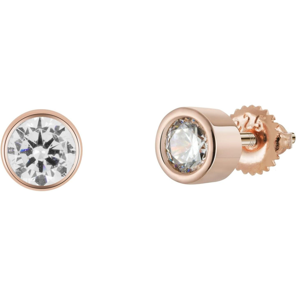 Birthstone Crystals Stud Earrings - Bolenvi Pandora Disney Chamilia Cartier Tiffany Charm Bead Bracelet Jewelry 