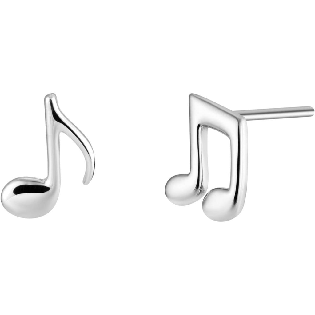 Mismatching Music Stud Earrings - Bolenvi Pandora Disney Chamilia Cartier Tiffany Charm Bead Bracelet Jewelry 