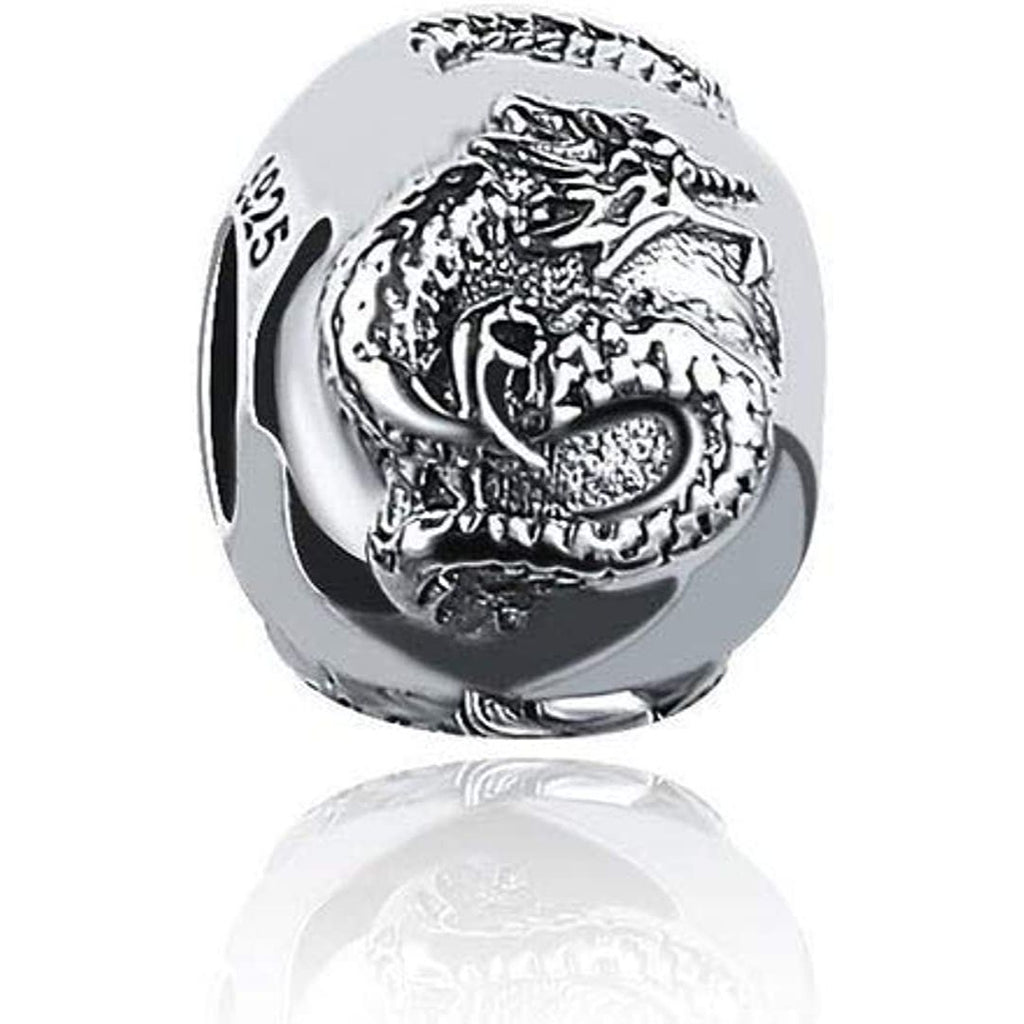 Zen Dragon Ball Bead Charm - Bolenvi Pandora Disney Chamilia Cartier Tiffany Charm Bead Bracelet Jewelry 