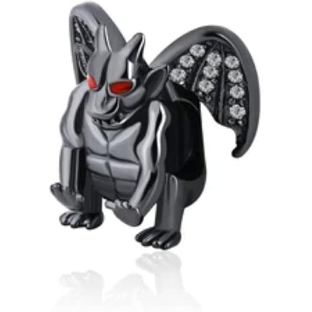Black Gargoyle Halloween Bead Charm - Bolenvi Pandora Disney Chamilia Cartier Tiffany Charm Bead Bracelet Jewelry 