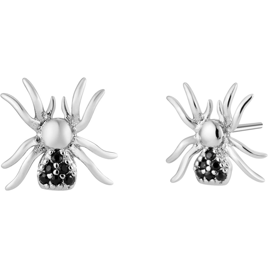 Spider Stud Earrings - Bolenvi Pandora Disney Chamilia Cartier Tiffany Charm Bead Bracelet Jewelry 