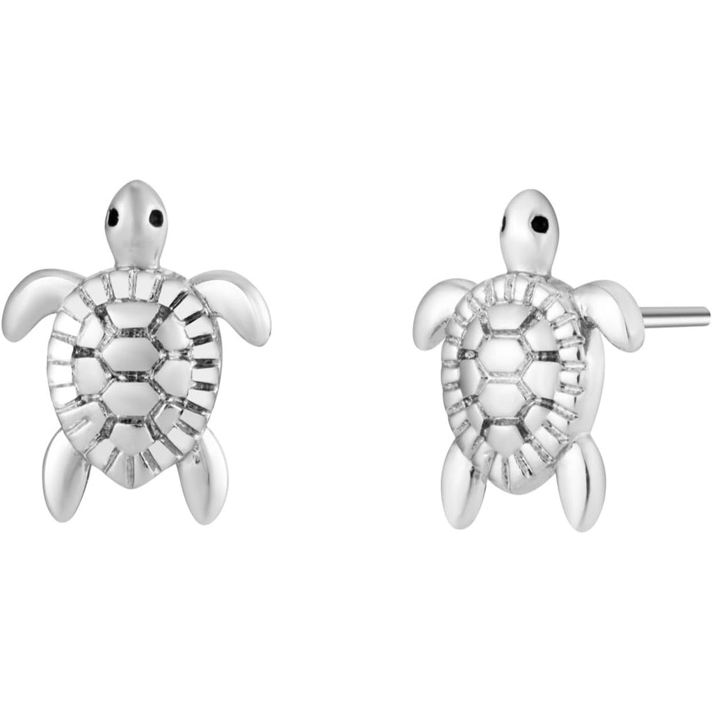 Turtle Stud Earrings - Bolenvi Pandora Disney Chamilia Cartier Tiffany Charm Bead Bracelet Jewelry 
