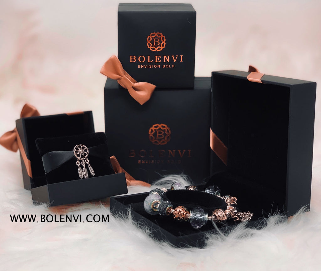 Bolenvi Luxury Gift Packaging Set - Bolenvi Pandora Disney Chamilia Jewelry 