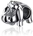 Eeyore from Winnie The Pooh Sterling Silver Dangle Pendant Bead Charm - Bolenvi Pandora Disney Chamilia Jewelry 
