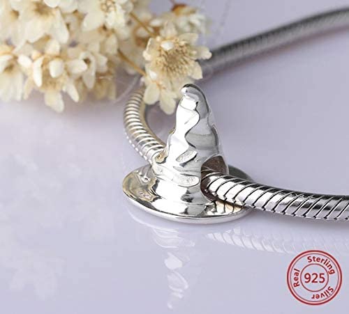 Sorting Magic Hat Sterling Silver Bead Charm - Bolenvi Pandora Disney Chamilia Cartier Tiffany Charm Bead Bracelet Jewelry 