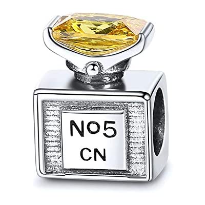Luxury Perfume Sterling Silver Bead Charm