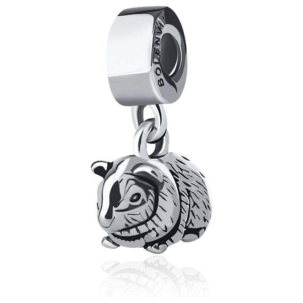 Realistic Guinea Pig Sterling Silver Dangle Pendant Bead Charm - Bolenvi Pandora Disney Chamilia Jewelry 
