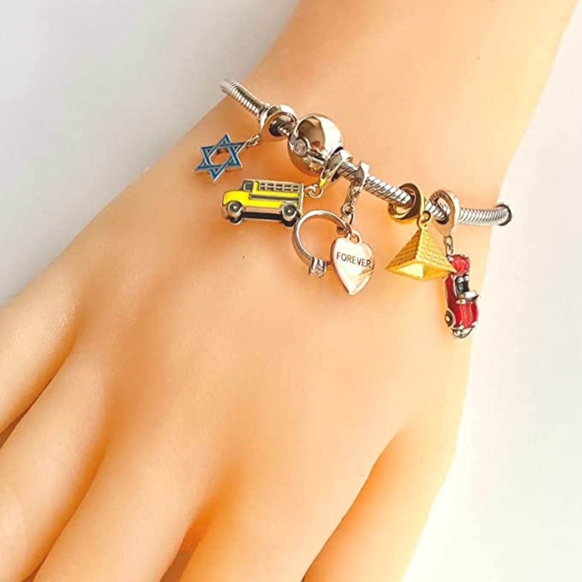 Pyramid pandora charm on sale