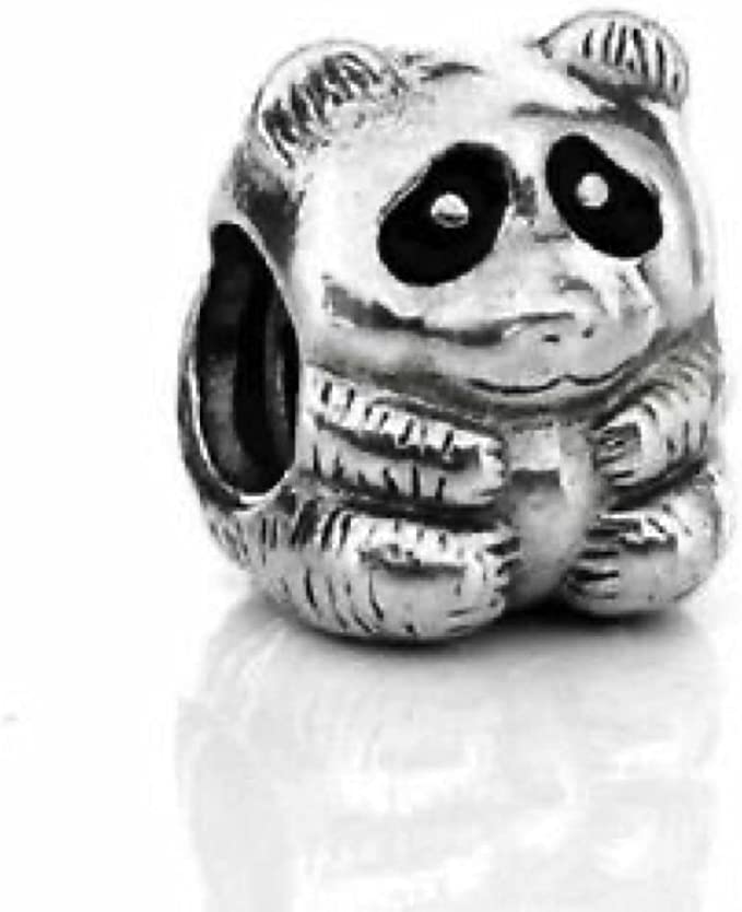 Cute Panda Sterling Silver Dangle Pendant Bead Charm - Bolenvi Pandora Disney Chamilia Jewelry 