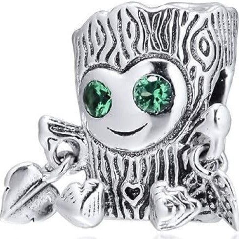 Sweet Tree Monster Sterling Silver Dangle Pendant Bead Charm - Bolenvi Pandora Disney Chamilia Jewelry 