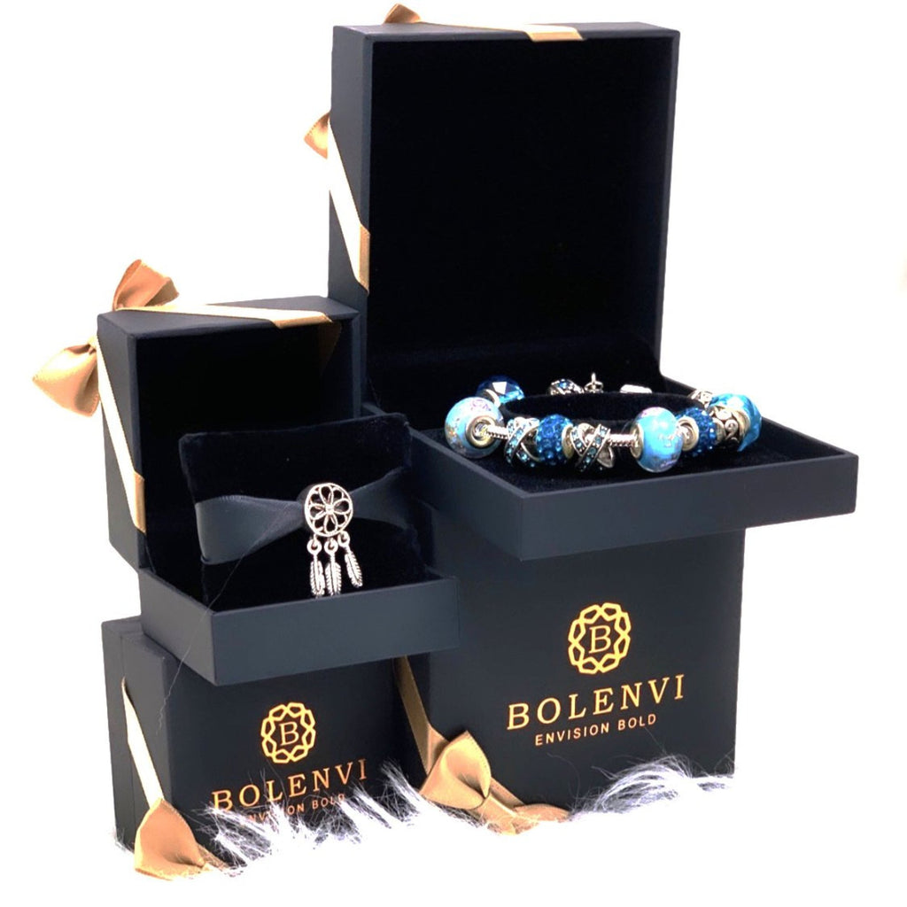 Bolenvi Luxury Gift Packaging Set - Bolenvi Pandora Disney Chamilia Jewelry 