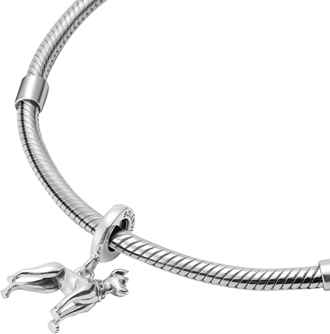 Great Dane Dog Breeds Memorial Gifts Sterling Silver Dangle Pendant Bead Charm - Bolenvi Pandora Disney Chamilia Jewelry 