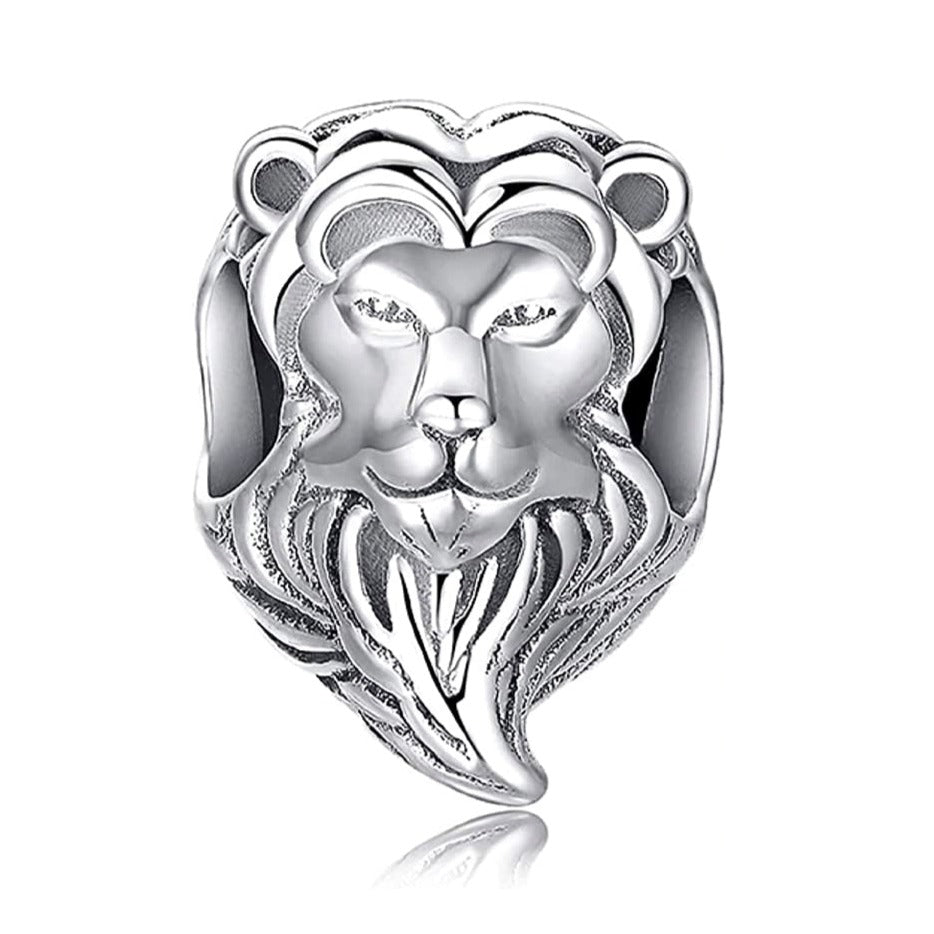 Brave Lion King Sterling Silver Dangle Pendant Bead Charm - Bolenvi Pandora Disney Chamilia Jewelry 