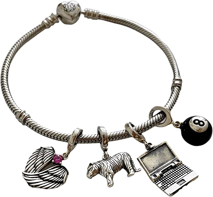 Laptop Sterling Silver Dangle Pendant Bead Charm - Bolenvi Pandora Disney Chamilia Cartier Tiffany Charm Bead Bracelet Jewelry 