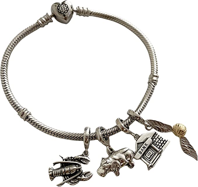 Lobster Ocean Sea Animal Sterling Silver Dangle Pendant Bead Charm - Bolenvi Pandora Disney Chamilia Jewelry 