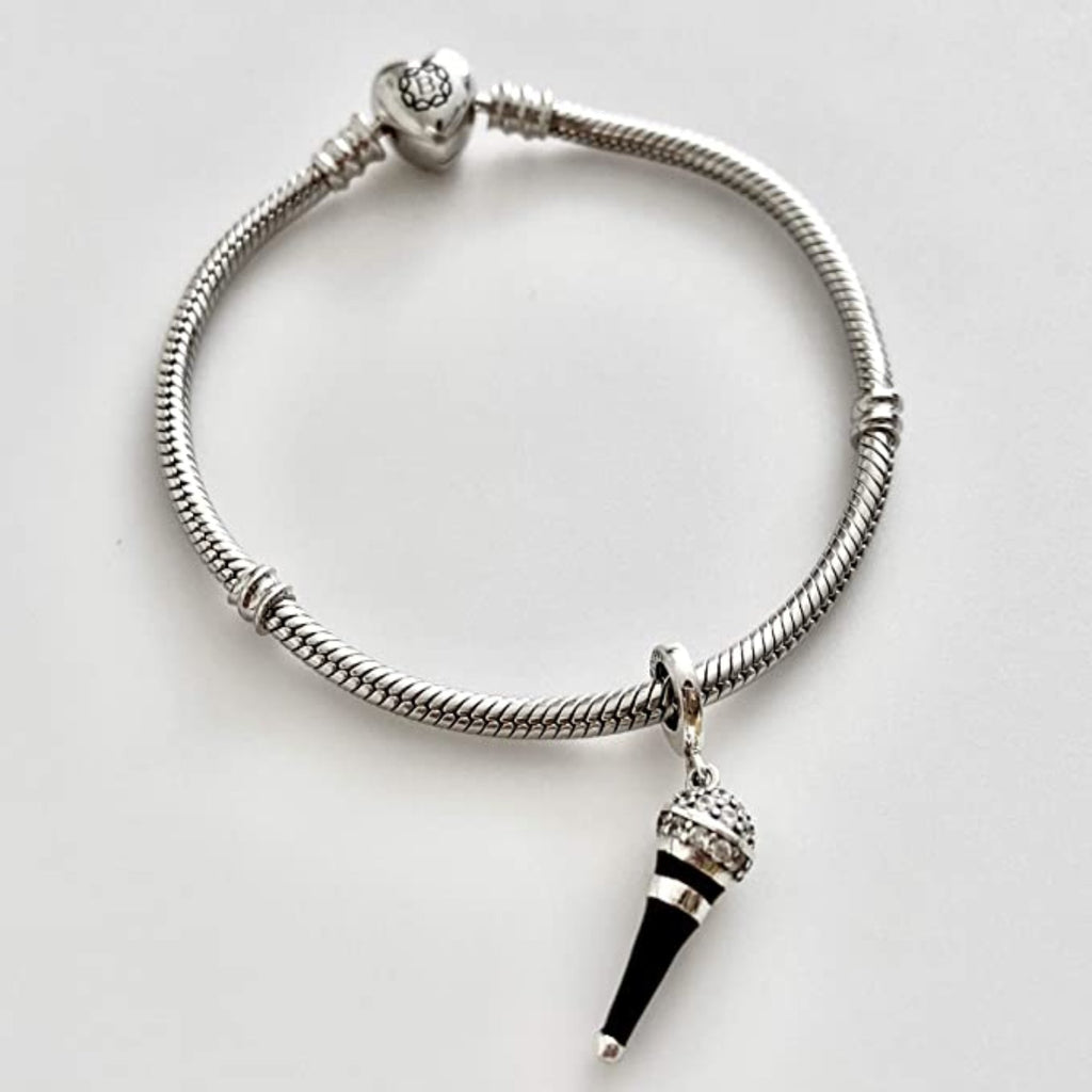 Pandora microphone charm 2025