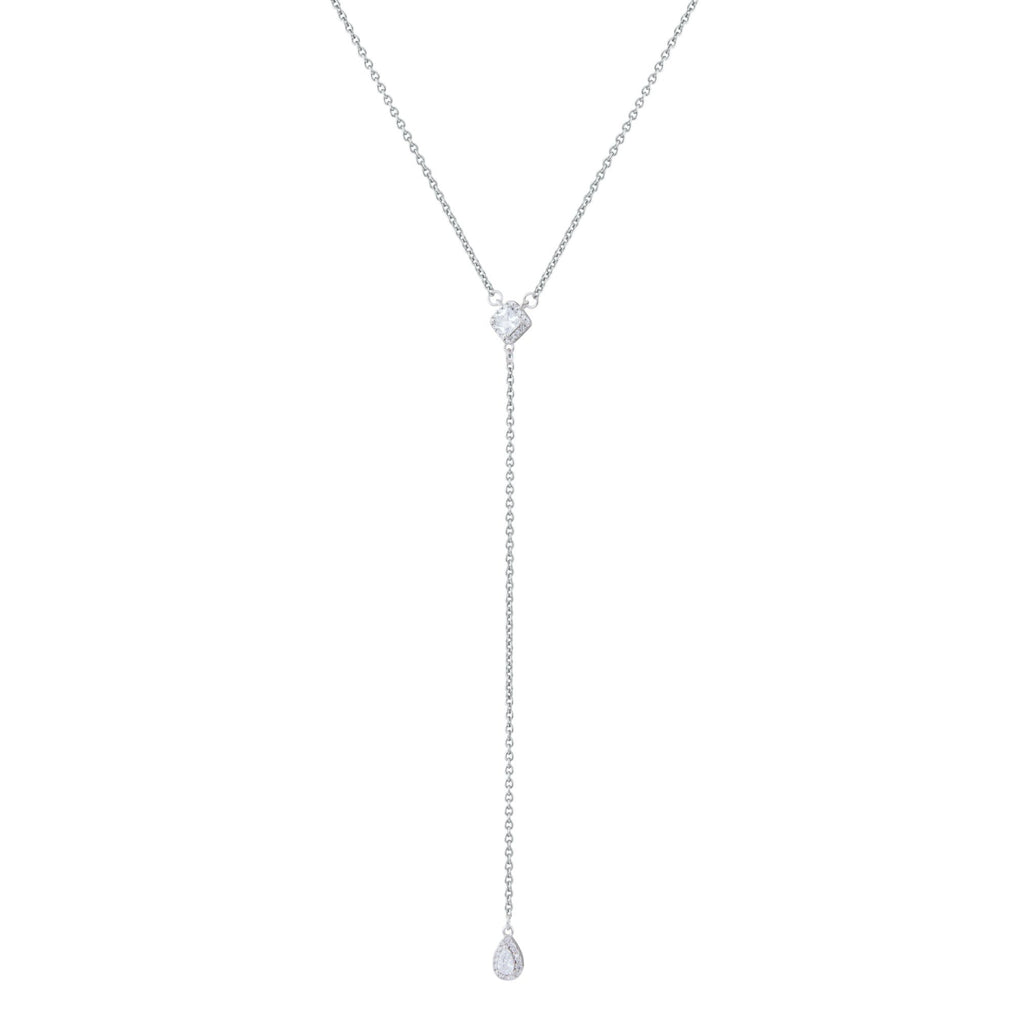 Classy Tear Drop Chain Necklace - Bolenvi Pandora Disney Chamilia Jewelry 