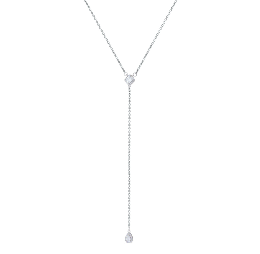 Classy Tear Drop Chain Necklace - Bolenvi Pandora Disney Chamilia Jewelry 